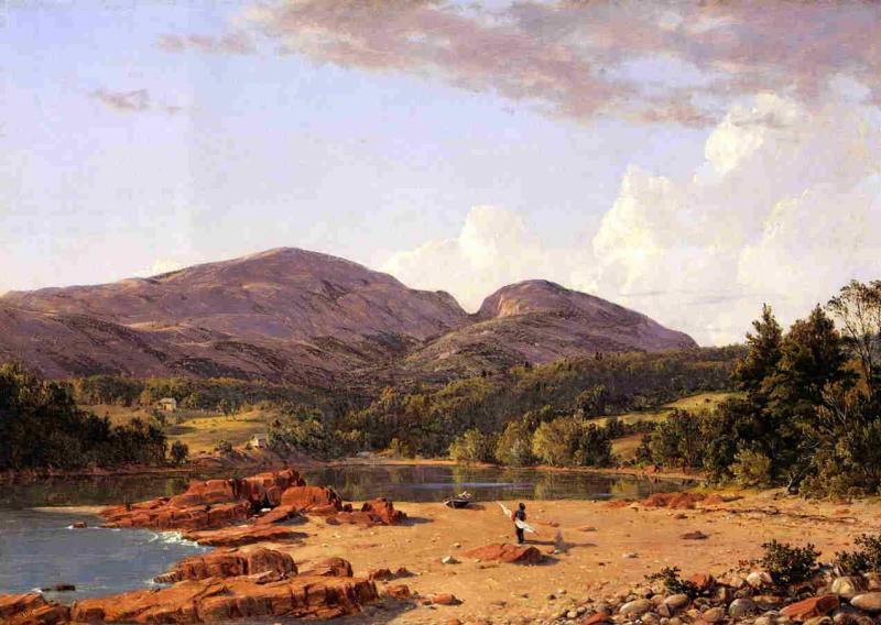 Frederic Edwin Church Otter Creek, Mount Desert Sweden oil painting art